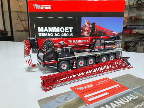 WSI Models 1/50 Mammoet マムート Demag デマーグ CC 2800-1 WSI Models 1/50 Mammoet マムート Demag デマーグ CC 2800-1