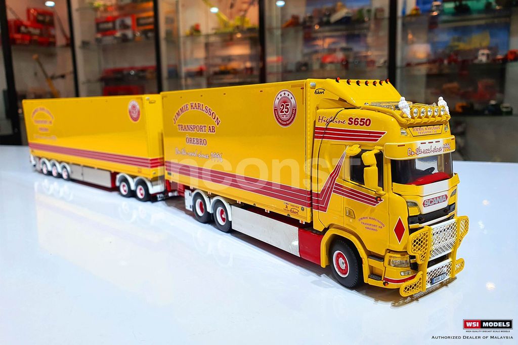 JIMMIE KARLSSON; SCANIA S HIGHLINE 6X2 TAG AXLE DRAWBAR JIMMIE KARLSSON; SCANIA S HIGHLINE 6X2 TAG AXLE DRAWBAR