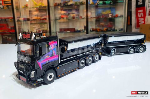 WSI 1/50 パルフィンガー VOLVO ダンプ フックリフト おまけ付き！ WSI 1/50 パルフィンガー VOLVO ダンプ フックリフト おまけ付き！