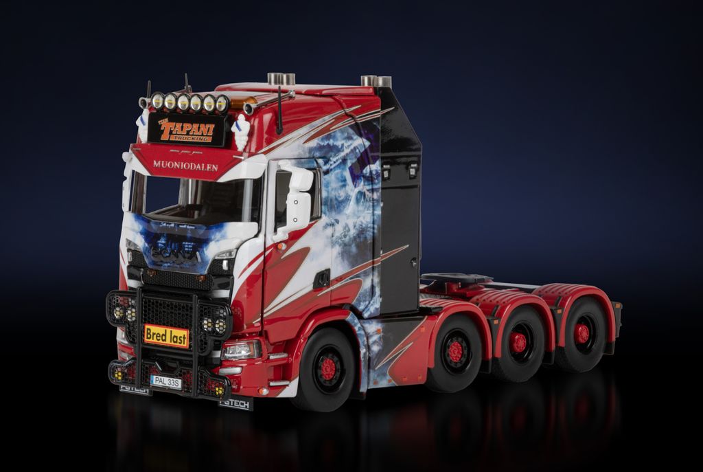 33R-011 IMC 1/50 スカニア S HIGH ROOF 8x4 TAPANI TRUCKING; SCANIA S HIGH ROOF 8X4 – Inconst