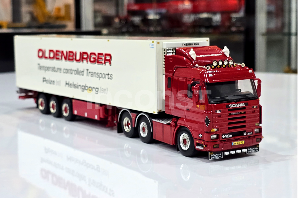 OLDENBURGER; SCANIA 3 STREAMLINE 6X2 KOELOPLEGGER THERMOKING OLDENBURGER; SCANIA 3 STREAMLINE 6X2 KOELOPLEGGER THERMOKING