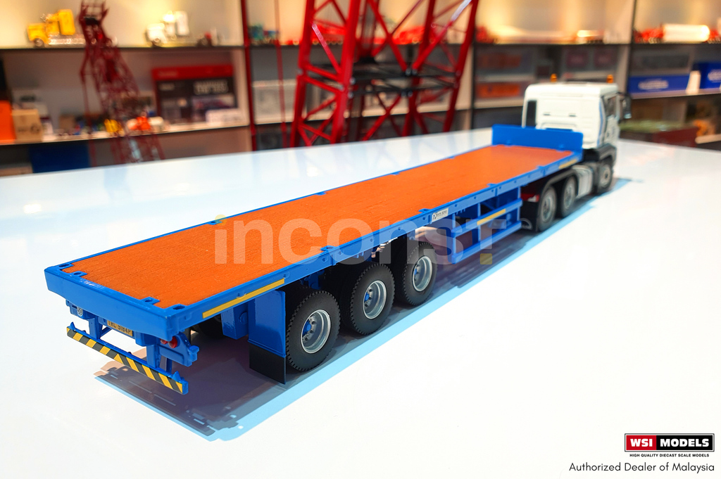 BOK SENG; MAN TGS L 6X4 FLAT BED TRAILER - 3 AXLE – Inconst BOK SENG; MAN TGS L 6X4 FLAT BED TRAILER - 3 AXLE – Inconst