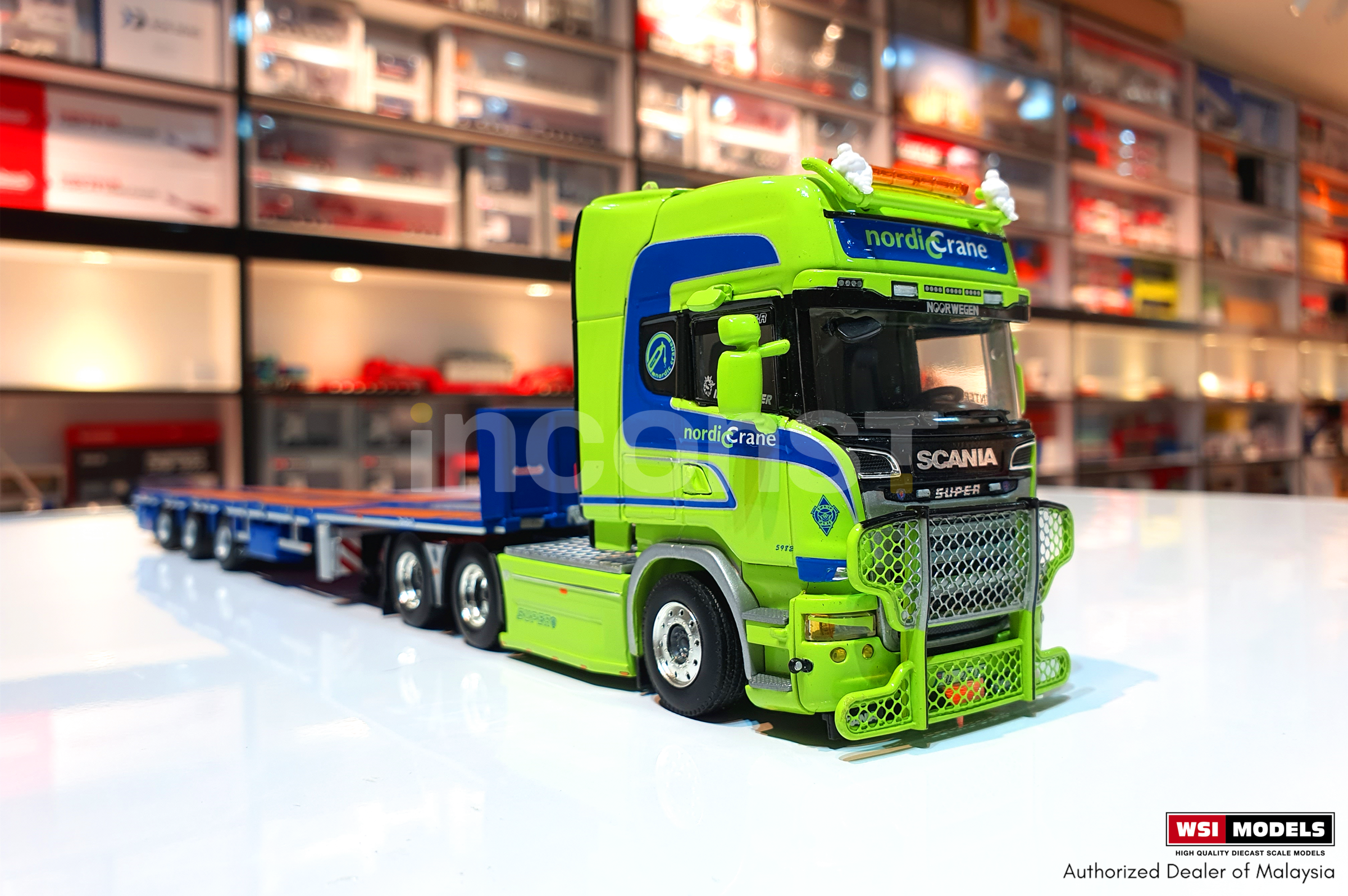 wsi スカニア R6 ハイライン ツインステアー 1/50 Scania R Highline