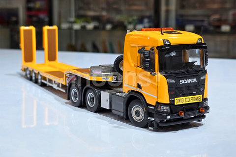 1/50 SCANIA XT ミドルルーフ Nooteboom 低床トレラー garage-forza_80-1031