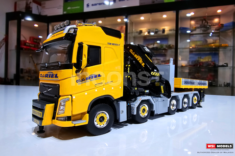 MJ VAN RIEL; VOLVO FH4 GLOBETROTTER 10X4 TAG AXLE WITH MJ VAN RIEL; VOLVO FH4 GLOBETROTTER 10X4 TAG AXLE WITH