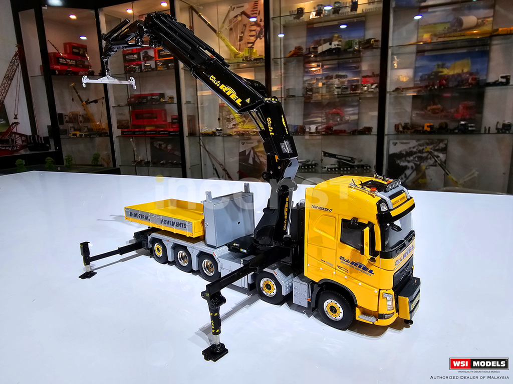 MJ VAN RIEL; VOLVO FH4 GLOBETROTTER 10X4 TAG AXLE WITH