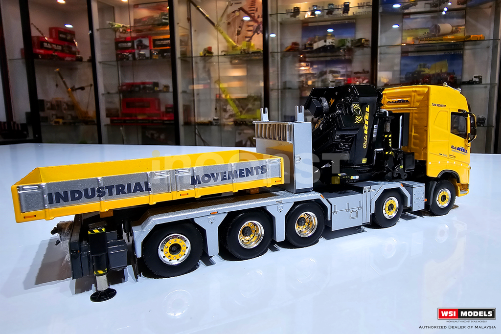 MJ VAN RIEL; VOLVO FH4 GLOBETROTTER 10X4 TAG AXLE WITH MJ VAN RIEL; VOLVO FH4 GLOBETROTTER 10X4 TAG AXLE WITH