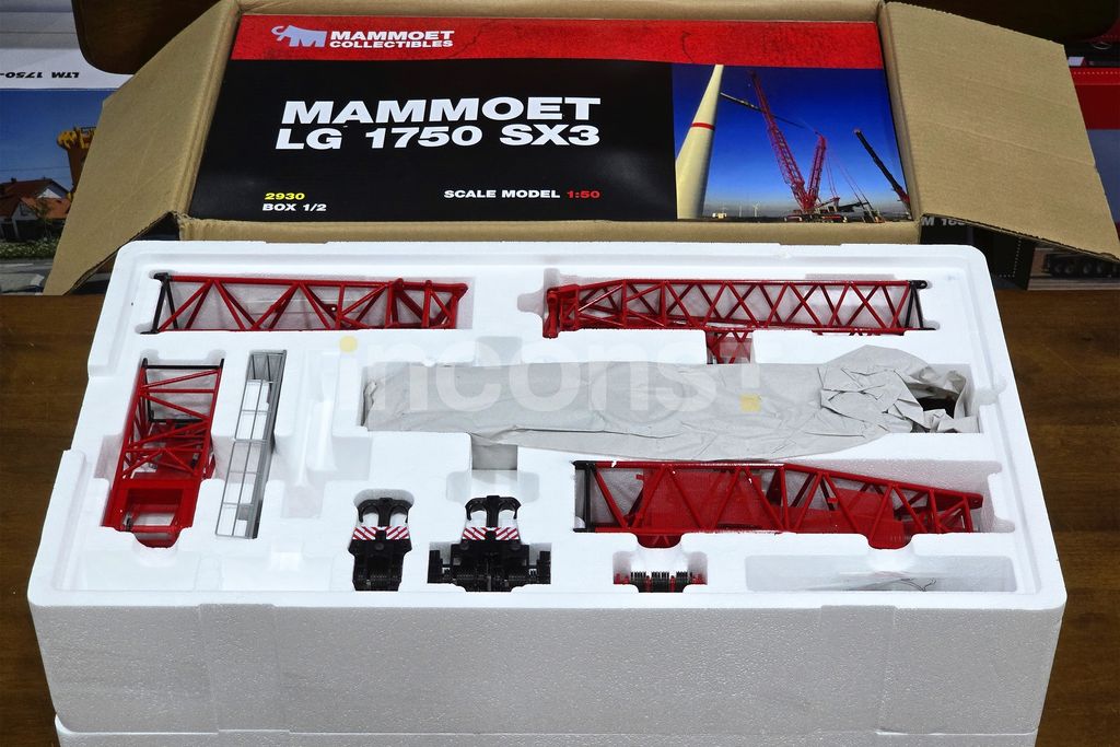 MAMMOET; LIEBHERR LG 1750 SX3 – Inconst MAMMOET; LIEBHERR LG 1750 SX3 – Inconst