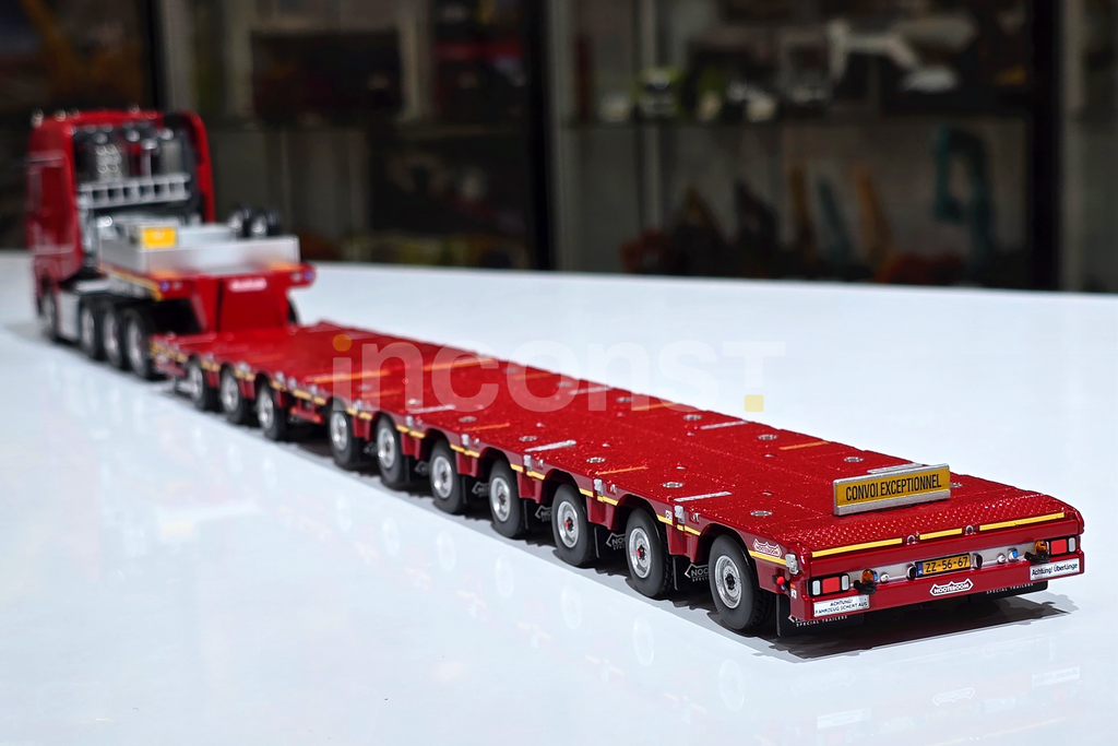 Nooteboom Red Line; MERCEDES-BENZ ACTROS MP5 SLT GIGA SPACE Nooteboom Red Line; MERCEDES-BENZ ACTROS MP5 SLT GIGA SPACE