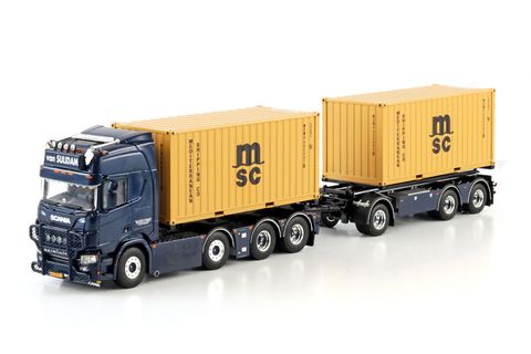 Van Suijdam; SCANIA R HIGHLINE CR20H RIGED CONTAINER FRAME Van Suijdam; SCANIA R HIGHLINE CR20H RIGED CONTAINER FRAME