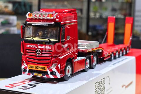 Nooteboom Red Line; MERCEDES-BENZ ACTROS MP5 BIG SPACE 6X4 MANOOVR