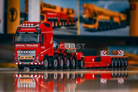 NOOTEBOOM RED LINE; EURO-PX 1+5 VOLVO FH5 GLOBETROTTER XL 10X4/6