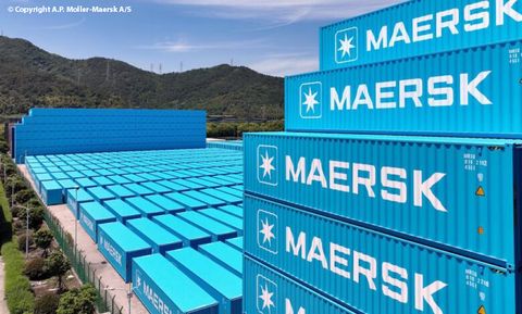 91017 - MAERSK 40FT. HIGH CUBE CONTAINER (3)