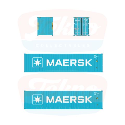 91017 - MAERSK 40FT. HIGH CUBE CONTAINER (1)