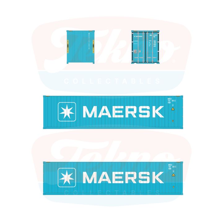 91017 - MAERSK 40FT. HIGH CUBE CONTAINER (1)
