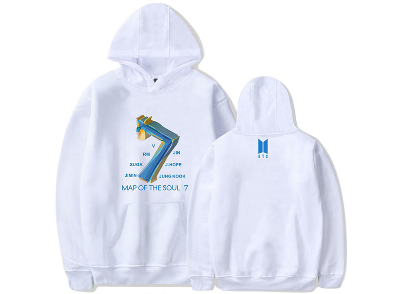 Bts Map Bts Merch Pulli BTS MAP OF THE SOUL SEVEN HOODIE