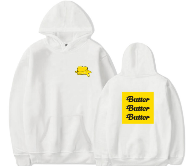 BTS Butter Side Logo Hoodie