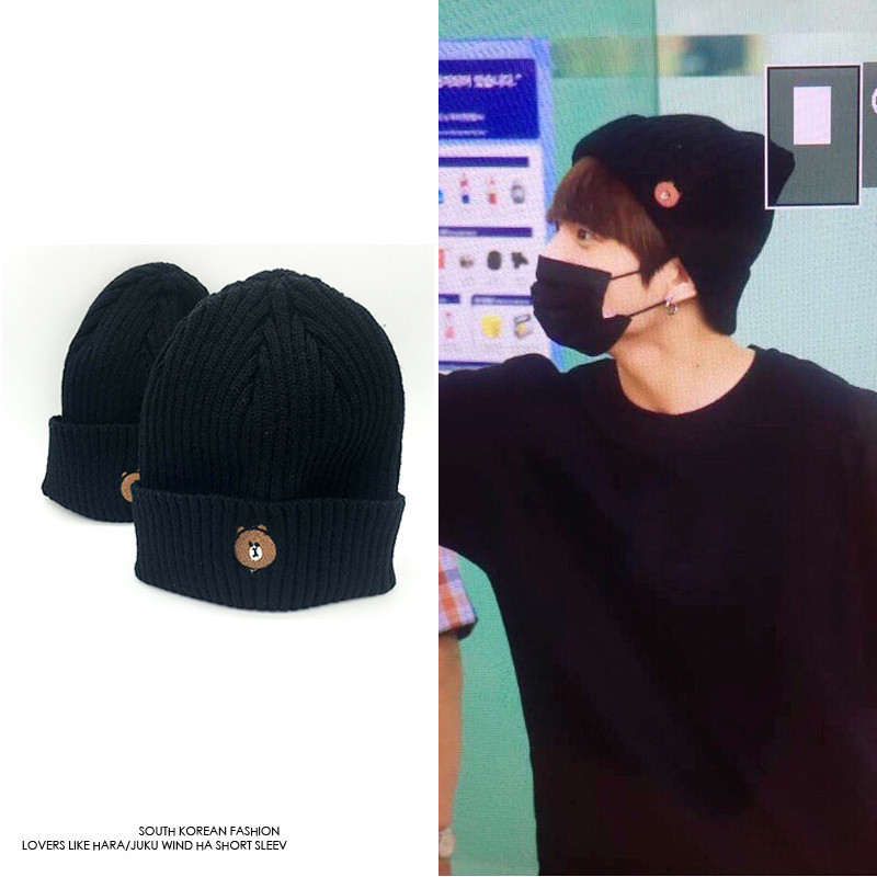 BTS Bear Beanie – RunningMan Malaysia Store