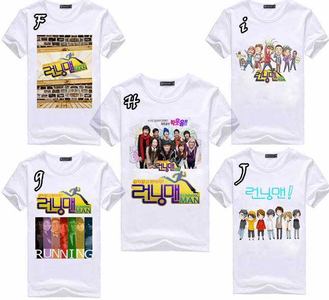 running man avengers t shirt