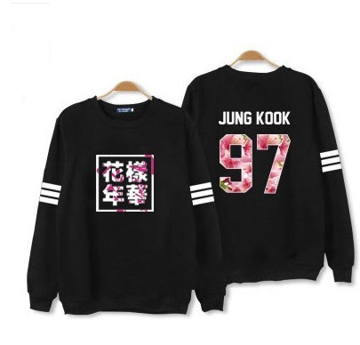 bts flower hoodie