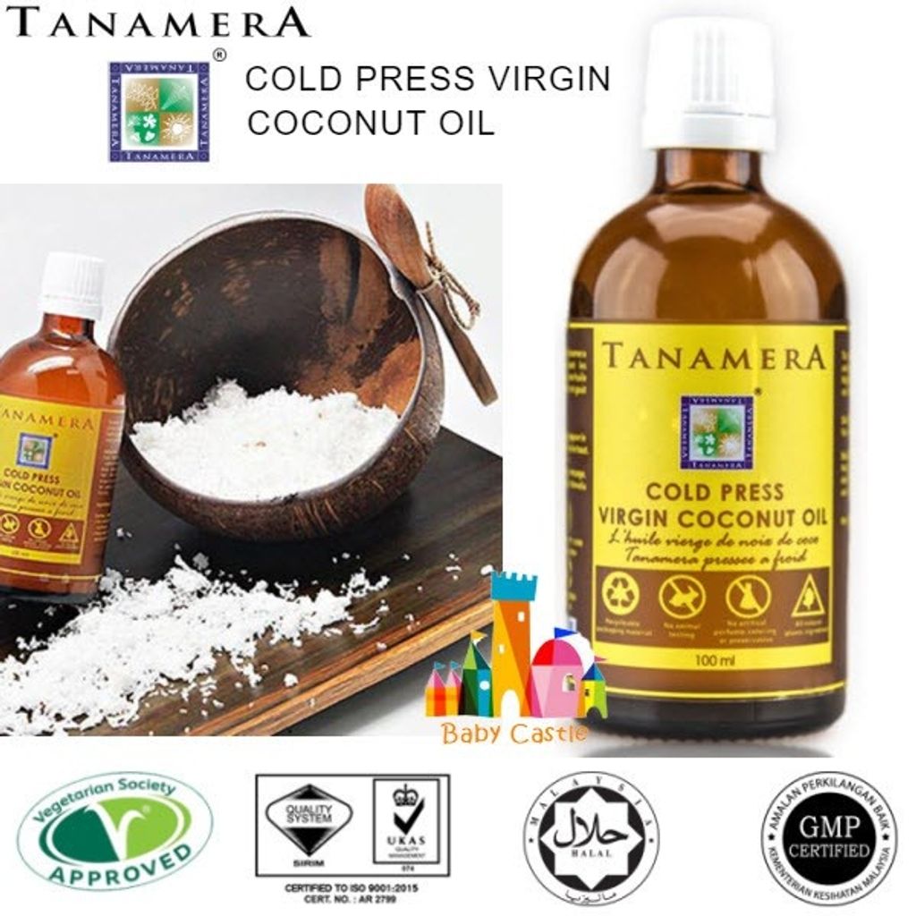 Tanamera Cold Press Virgin Coconut Oil Babycastle