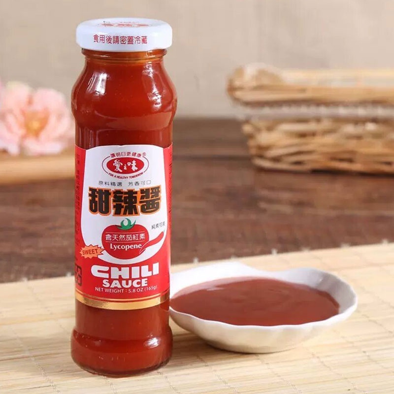 A.G.V Chili Sauce / 爱之味 甜辣酱 ( 165 g / 1 Bottle )