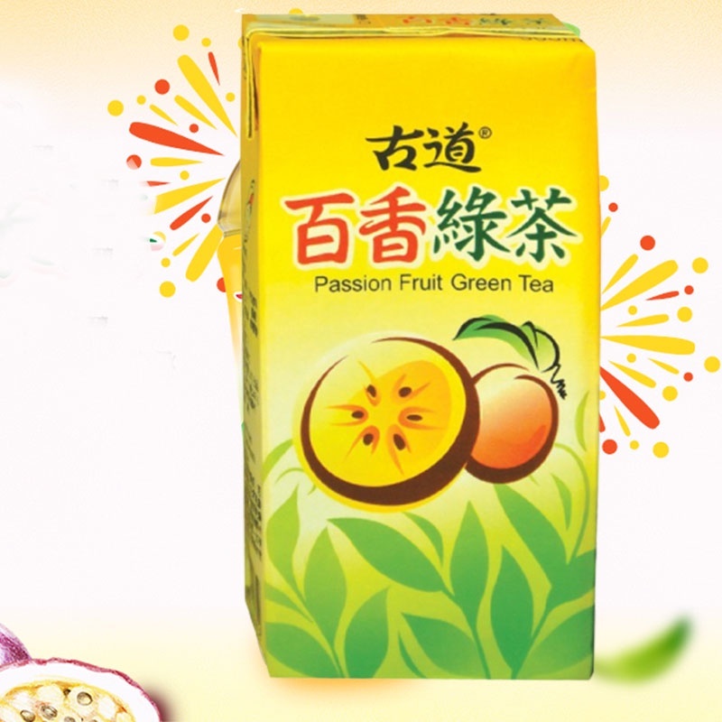 Gu Dao Passion Green Tea / 古道 百香绿茶 ( 300 ml / 1 Bottle ) 