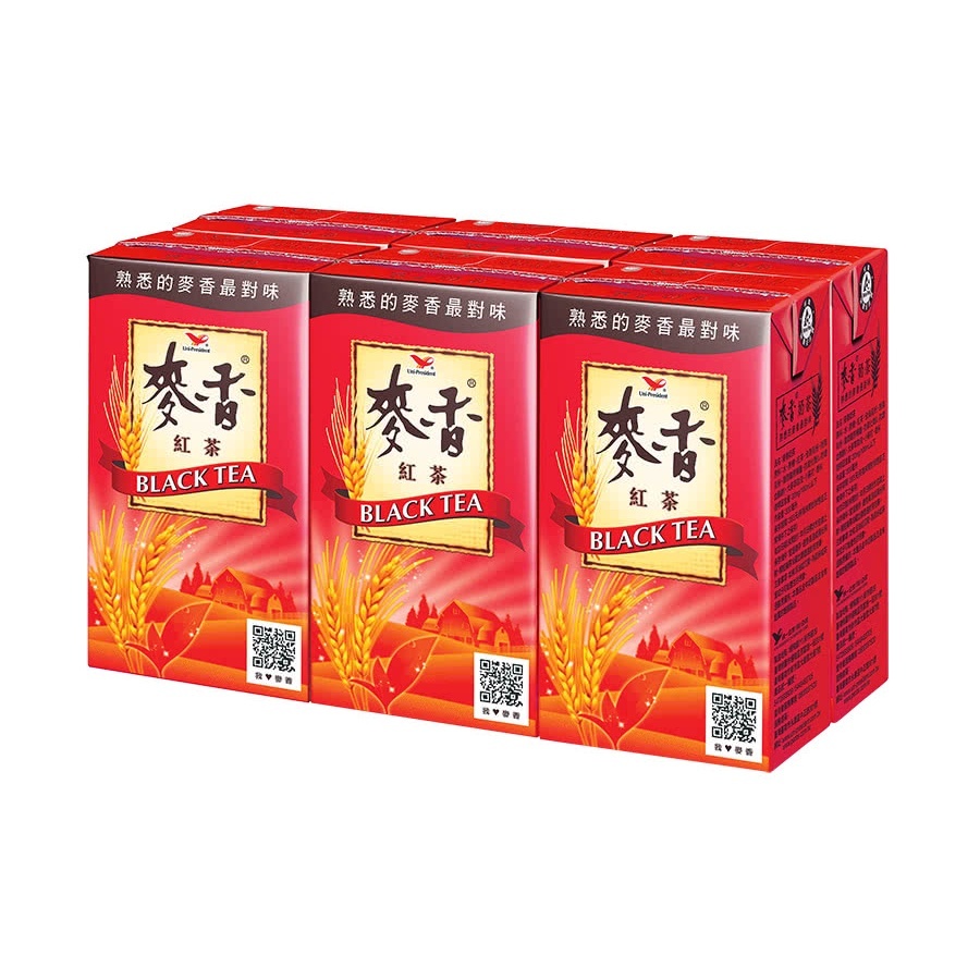 Uni Wheat Black Tea / 统一 麦香红茶 ( 300 ml / 1 Bottle )
