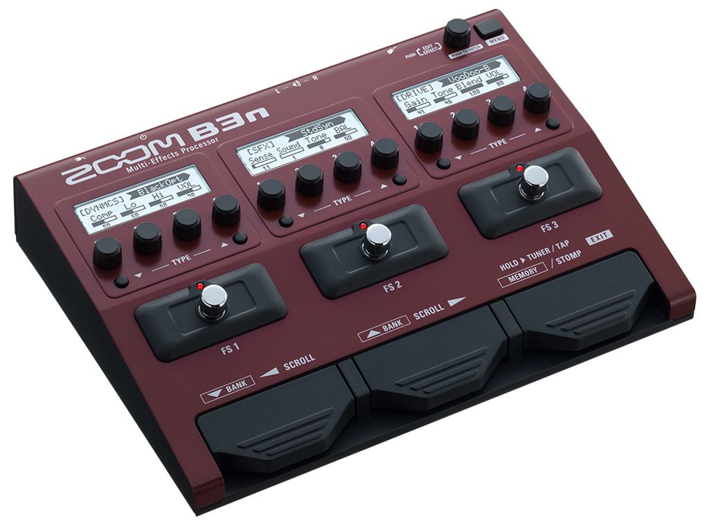 NEW ARRIVAL:  Zoom B3n Bass Guitar Effects Processor (plus Introductory Offer)