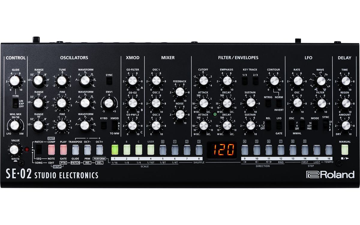 COMING SOON:  Roland SE-02 Analogue Synthesizer (with Pre-Order Promo)