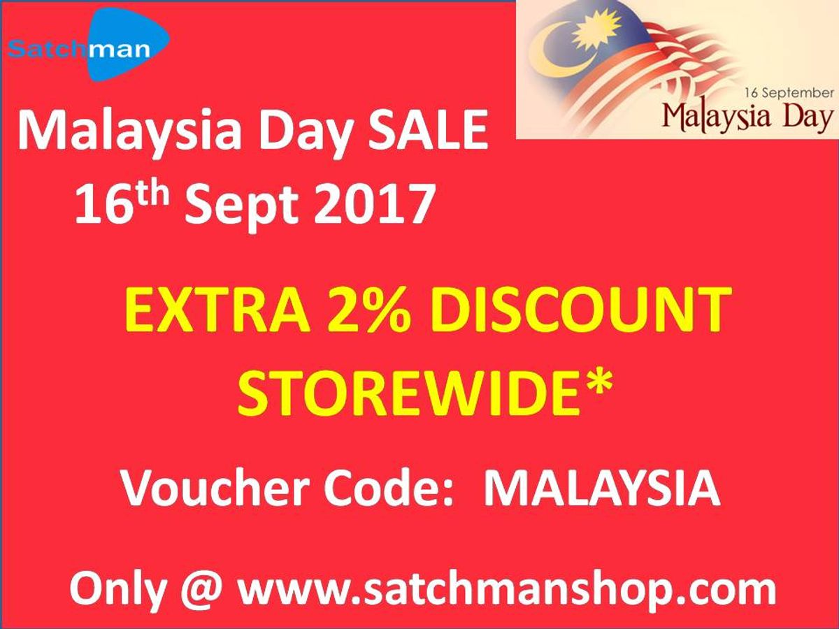 MALAYSIA DAY 2017 SALE!