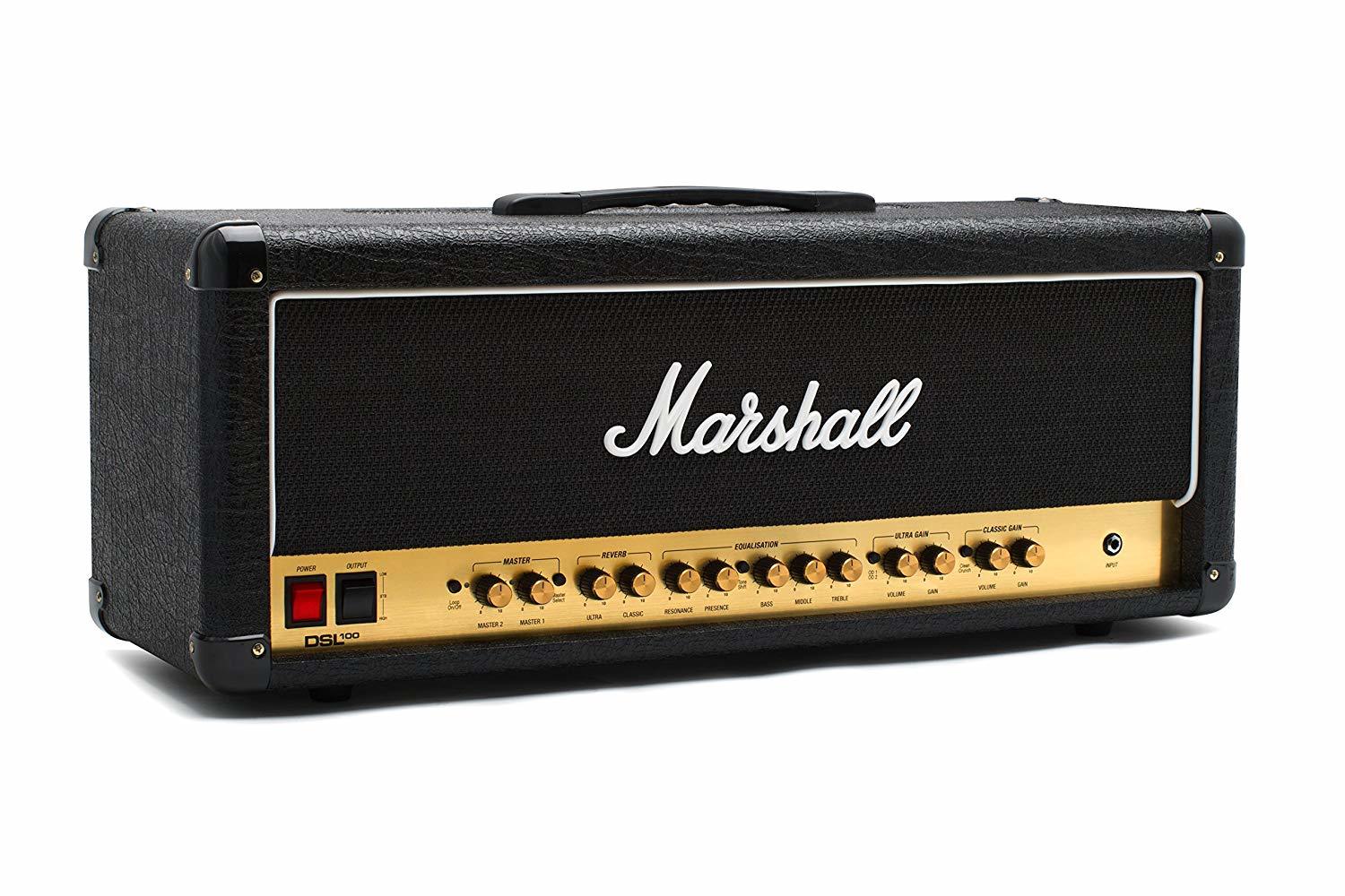 MARSHALL DSL100HR (100W) Guitar Amplifier Head (DSL100HR) Satchman