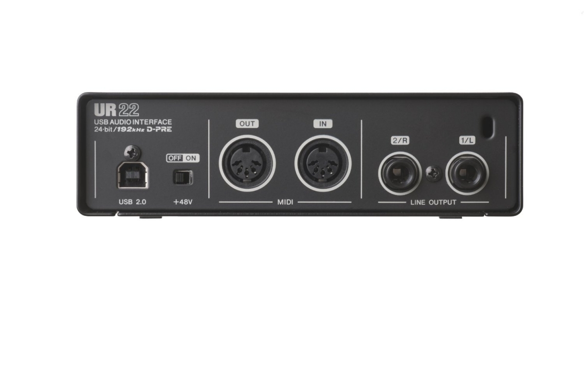 YAMAHA / STEINBERG UR22 — 2 x 2 USB 2.0 audio interface with 2x D-PRE