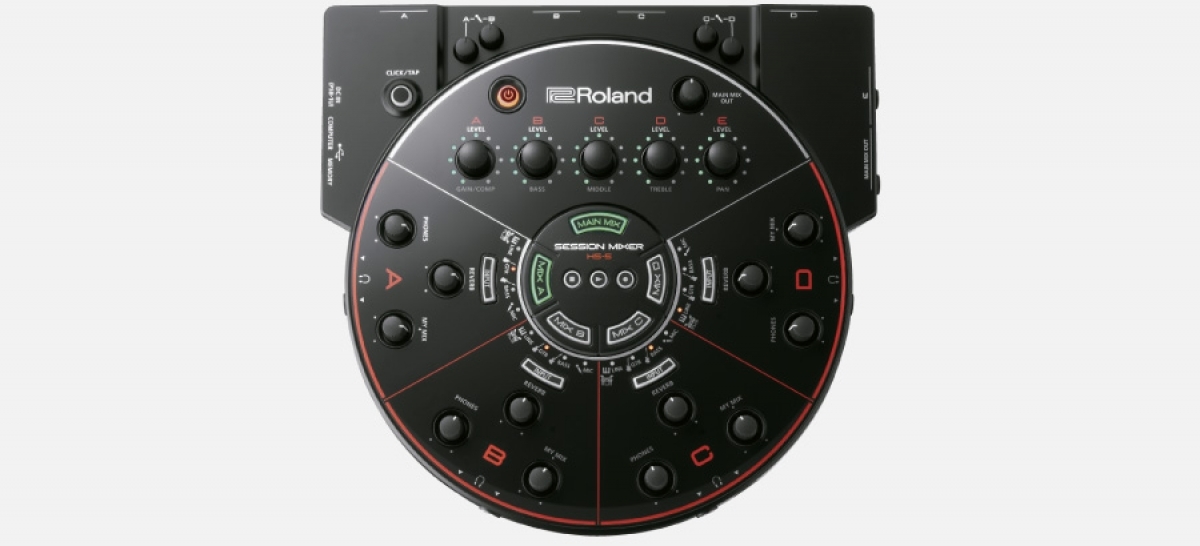 roland hs5 session mixer