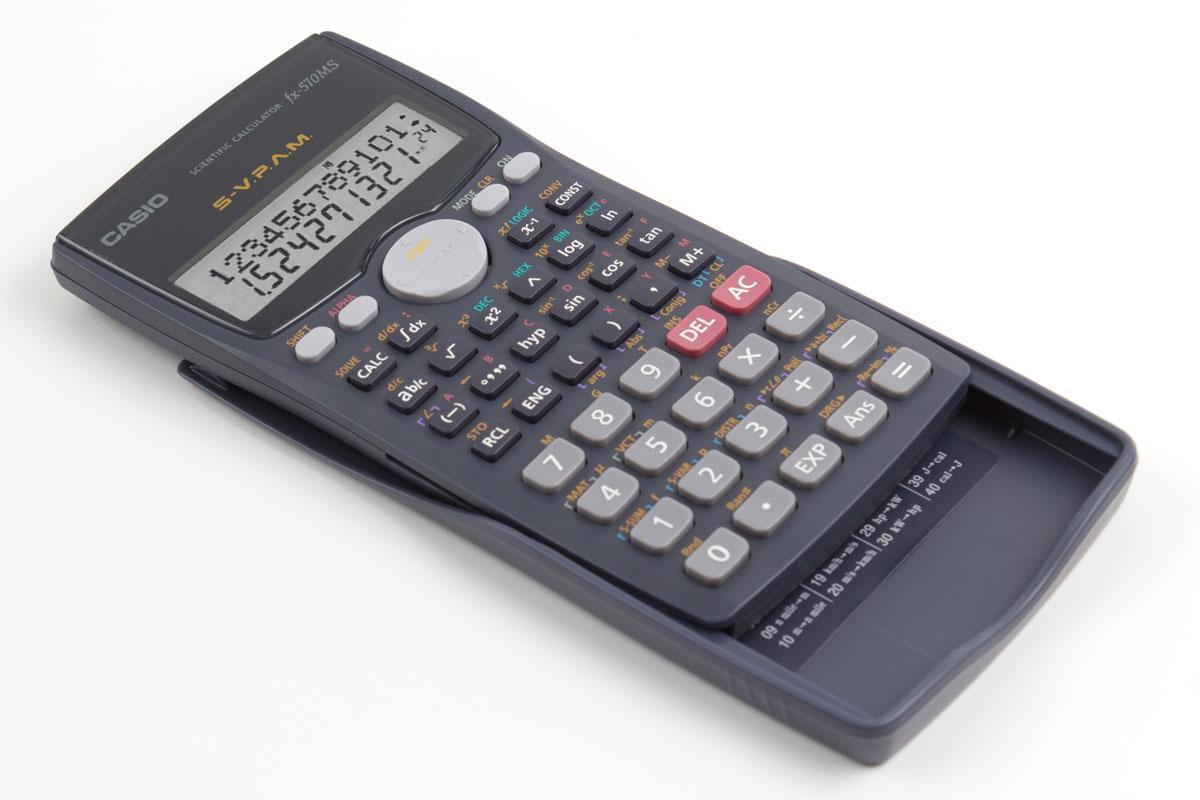 Casio FX-570MS Standard Scientific School Calculator New 