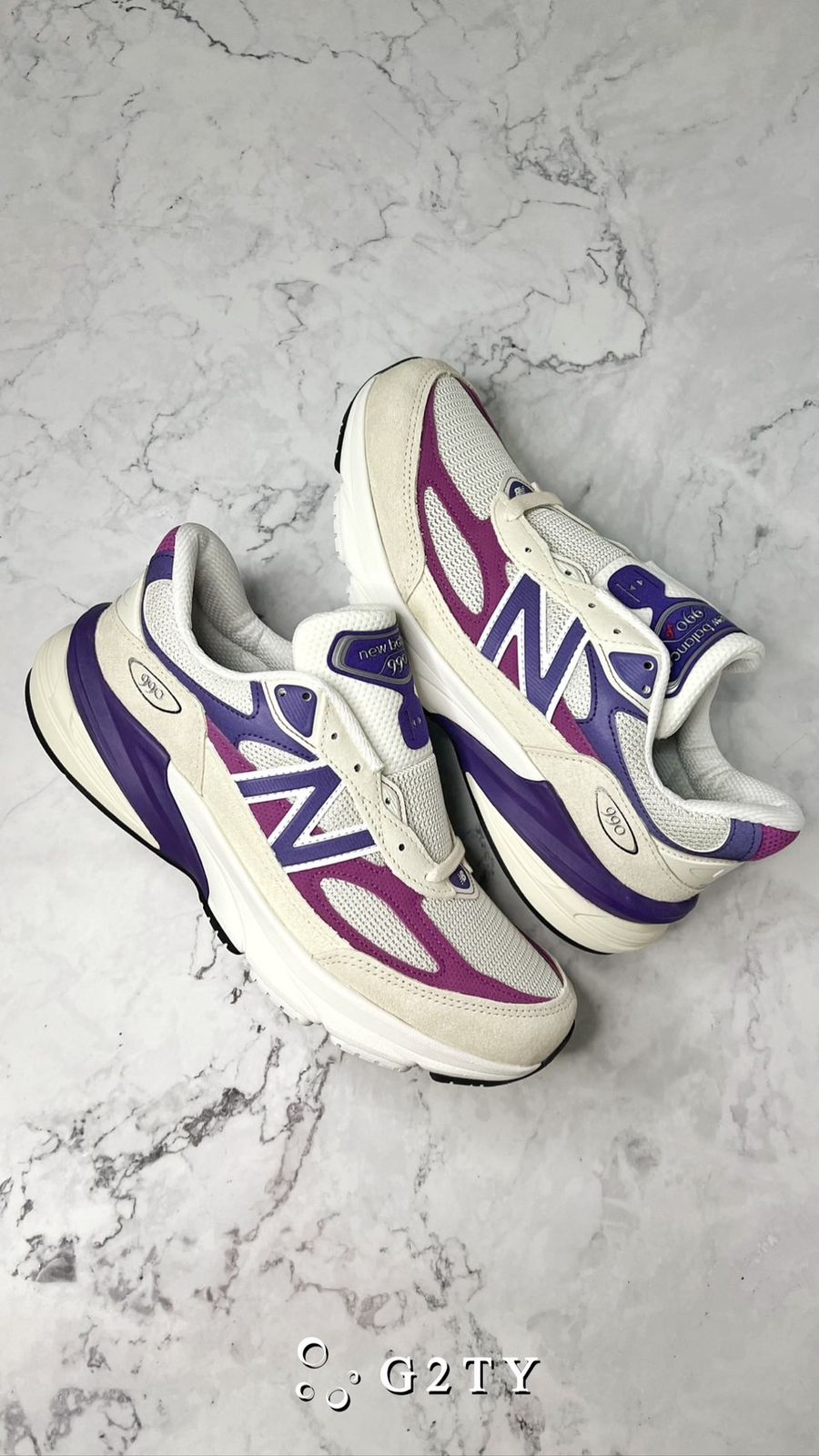 G2TY STORE | New Balance 990 v6 灰紫