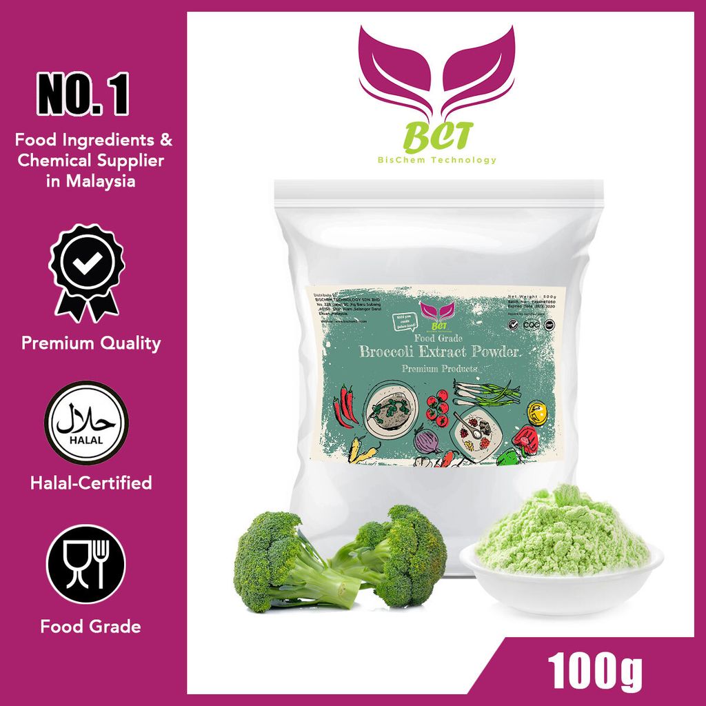 BROCCOLI EXTRACT POWDER Bischem Technology Sdn Bhd