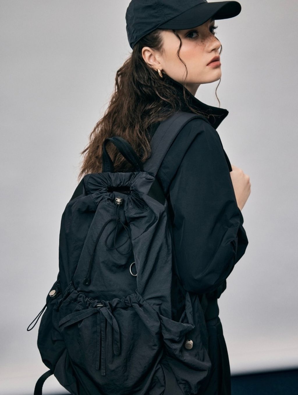 バックパック・リュック New Balance glossy ribbon string backpack New Balance Glossy Ribbon String Backpack – 36.celcius