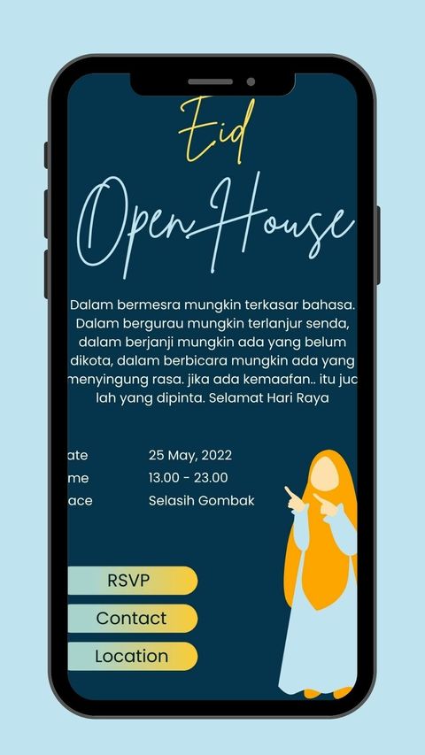 Contoh design dalam telefon