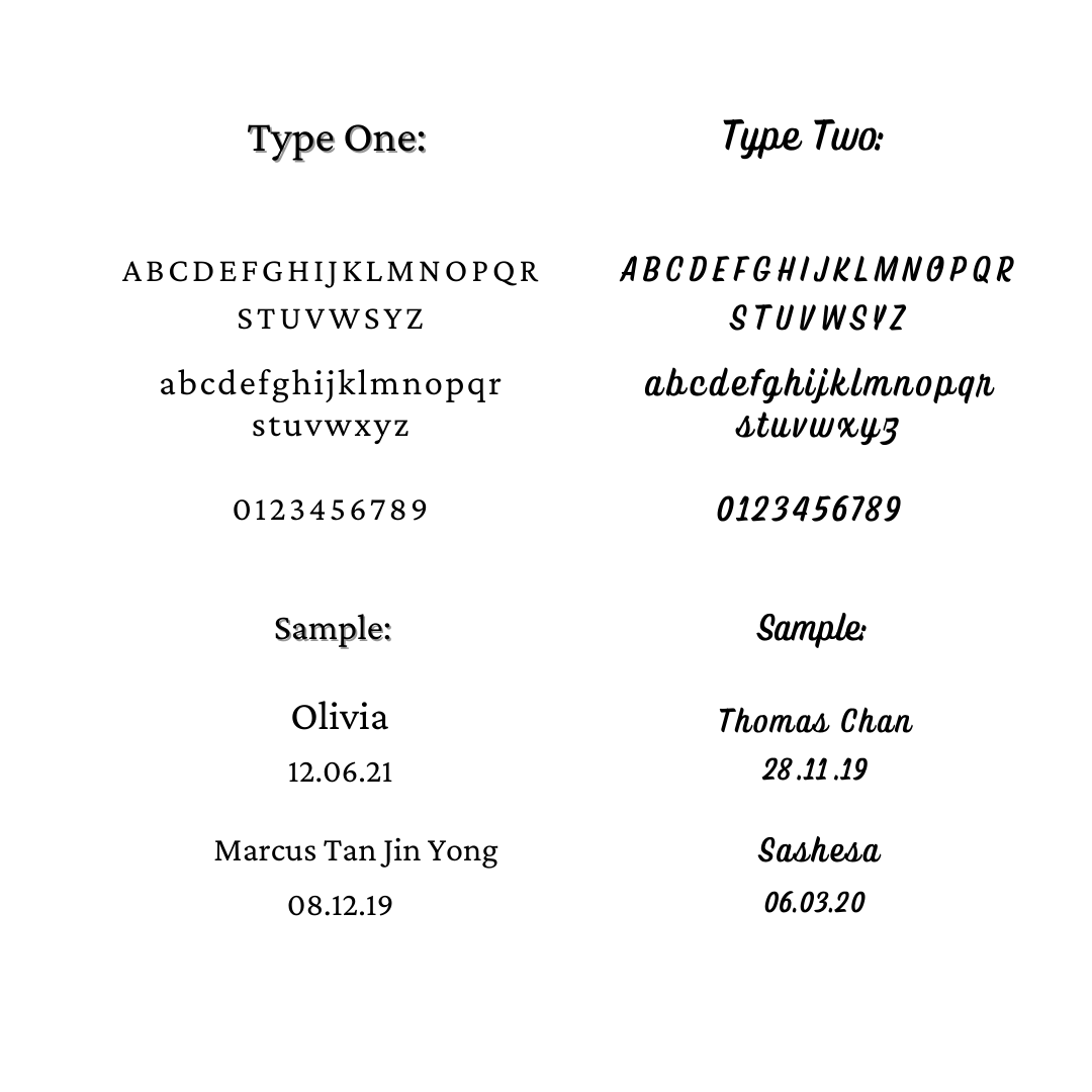 font type