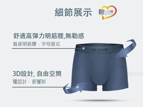  獨立罐裝,更衛生 | 大衛博士健康內褲