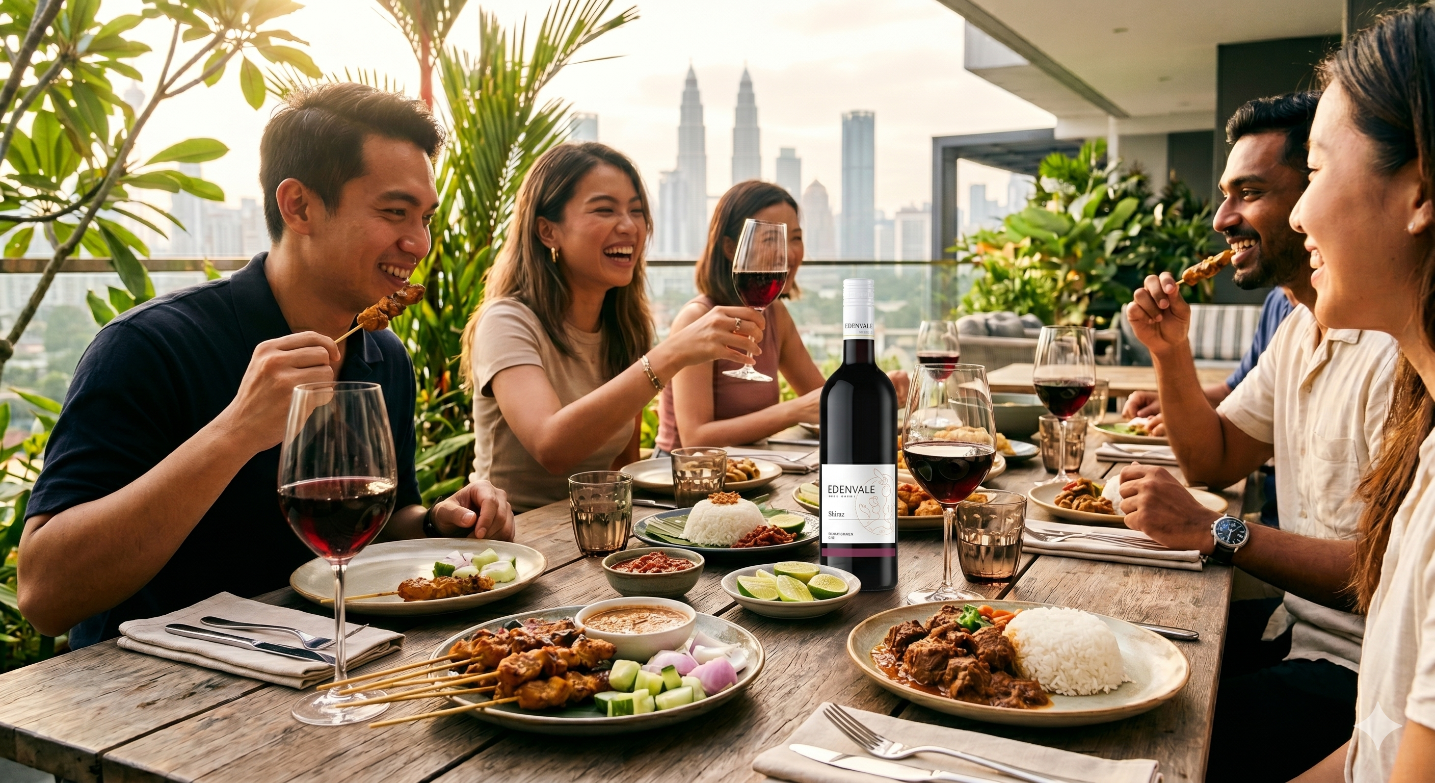 The Ultimate Guide to Pairing 0.0% Wine with Malaysian Favorites.