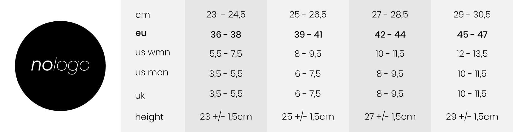 nologo-socks-size-chart-tabela-2