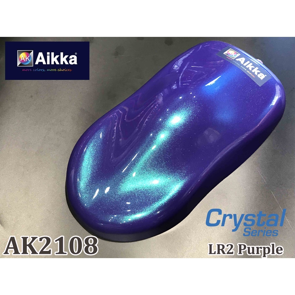AIKKA AK2108 LR2 PURPLE *** CRYSTAL SERIES SPECIAL EFFECT 2K PAINT