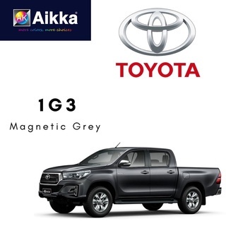 AIKKA TOYOTA 1G3 MAGNETIC GREY 2K CAR PAINT – POWER MAX PAINTS SDN