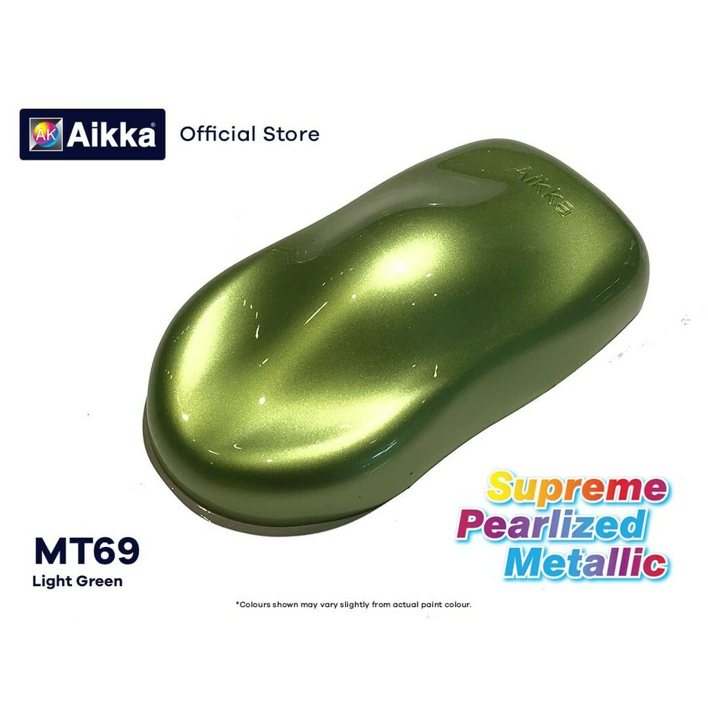 AIKKA MT69 LIGHT GREEN SUPREME METALLIC 2K PAINT – POWER MAX