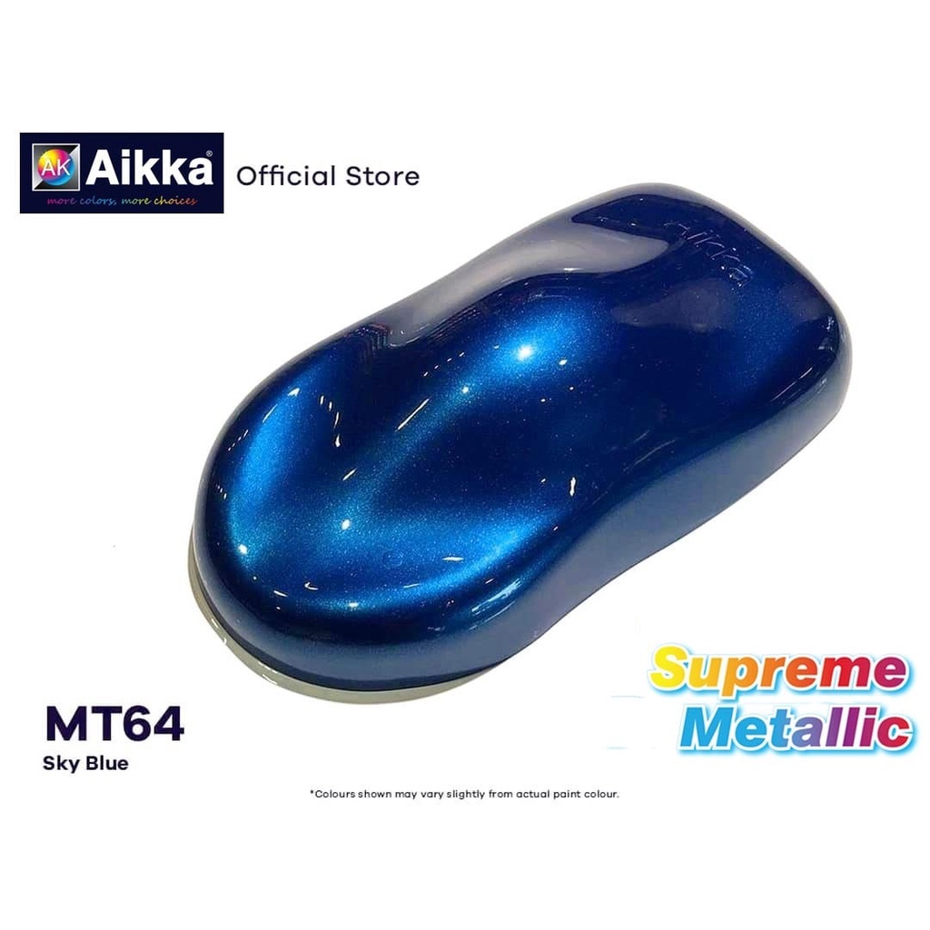 AIKKA MT66 TEAL BLUE SUPREME METALLIC 2K PAINT – POWER MAX PAINTS