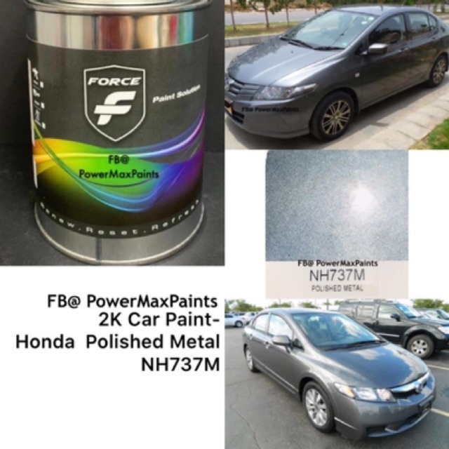 Lápiz Retoque Apropiado Para Honda, Color Número: NH737M Pulido Gris