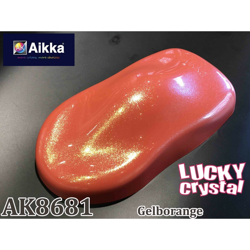 AIKKA AK8678 LEMON YELLOW *** LUCKY CRYSTAL SPECIAL EFFECT 2K