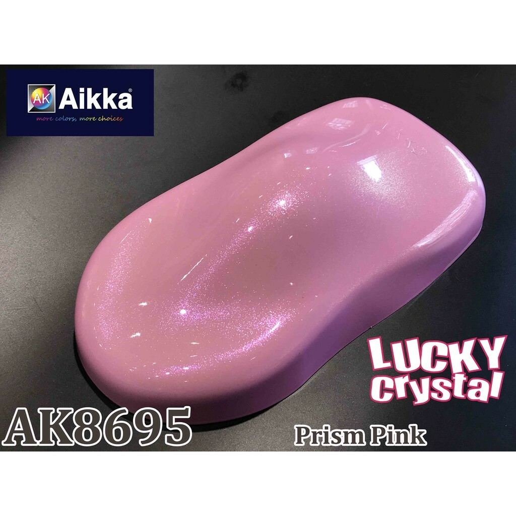 AIKKA AK8695 PRISM PINK *** LUCKY CRYSTAL SPECIAL EFFECT 2K PAINT